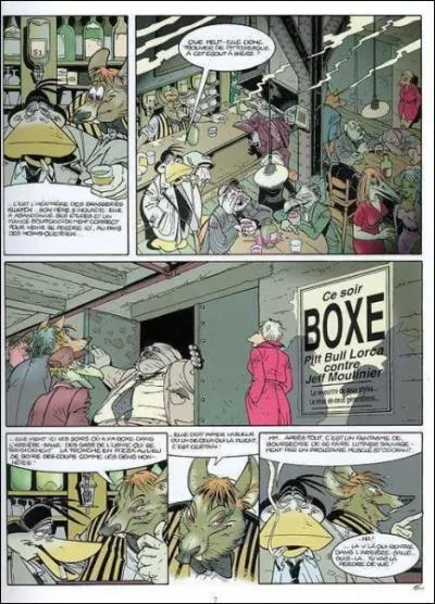 De quel album de Canardo vient cette planche de BD ?