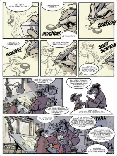 De quel album de Canardo vient cette planche de BD ?