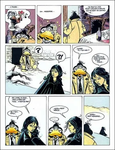 De quel album de Canardo vient cette planche de BD ?