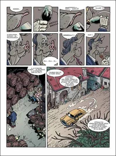 De quel album de Canardo vient cette planche de BD ?