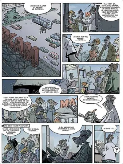 De quel album de Canardo vient cette planche de BD ?