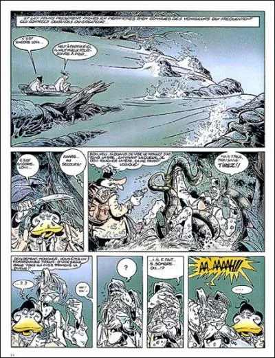 De quel album de Canardo vient cette planche de BD ?