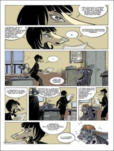 De quel album de Canardo vient cette planche de BD ?