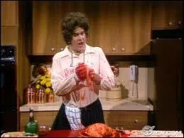 Quel grand acteur comique amricain fera une parodie reste clbre de Julia Child lors du Saturday night live ?