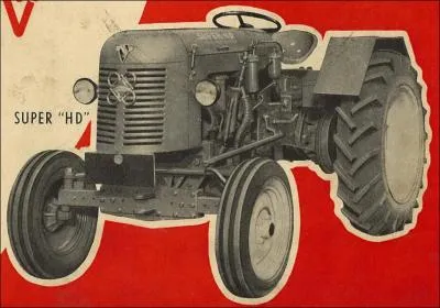 Vieille marque de tracteur.