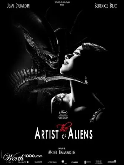 The Artist of Aliens. Quel acteur se trouve logiquement sur l'affiche  la place de l'Alien ?