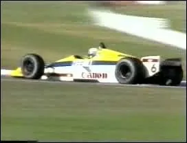 Qui est le constructeur de cette voiture  l'aileron arrire rabaiss ? (1987)