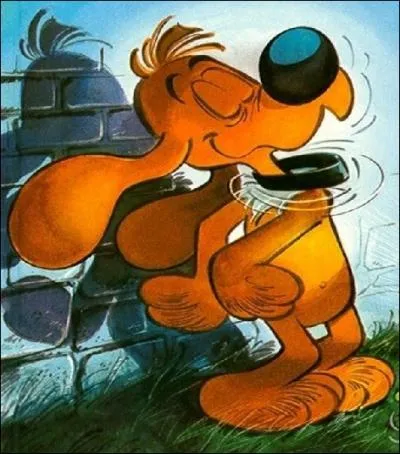 Comment s'appelle ce chien, ami de Boule ?