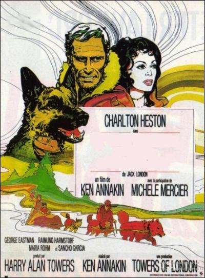 Adaptation du roman de Jack London, ralis par Ken Annakin en 1972 avec Charlton Heston et Michle Mercier ... .