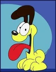 Chien particulirement bte, son matre s'appelle Jon Arbuckle :