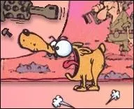 Il s'agit du chien de Mirador dans la srie 'Kid Paddle' ?