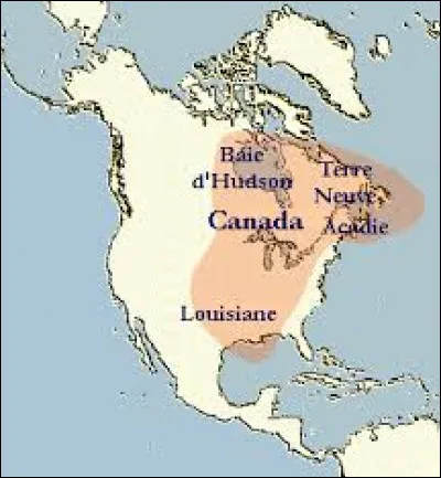Par ce traité, la France perd toutes ses colonies d'Amérique du Nord au profit des britanniques. Sous quel nom était désigné les possessions françaises d'Amérique du Nord ?