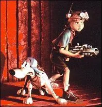 Comment s'appelle le chien de Andy dans Heart of Darkness?