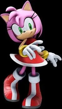 Amy intervient dans  Sonic et le Chevalier Noir , o elle joue un personnage secondaire qui aide Sonic dans sa qute, c'est  dire...