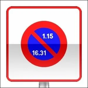 Nous sommes le 6 mai vous avez ce genre de signalisation. Que faites-vous ?