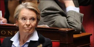 Elle a t Ministre de la Jeunesse et des Sports Ministre de la Dfense ministre de la Justice et des Liberts ministre des Affaires trangres , voici Madame ...