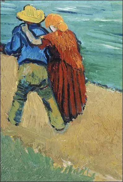 Qui a peint le tableau Couple d'amoureux en 1888 ?