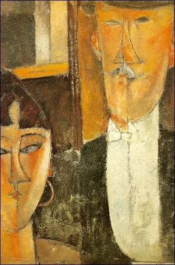 Qui a peint Les Maris en 1915 ?