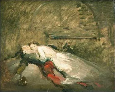 Quel peintre du XIXme sicle est l'auteur de ce tableau (Romo et Juliette) qui reprsente le couple dans la scne finale de l'oeuvre de Shakespeare ?