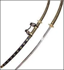 Les armes japonaises sont aussi des symboles de hirarchie. Le port de deux sabres (ou daisho, un long (le katana) un court (le wakizashi)) tait rserv ainsi ?