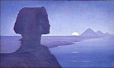 Paysage avec le Sphinx, 1900