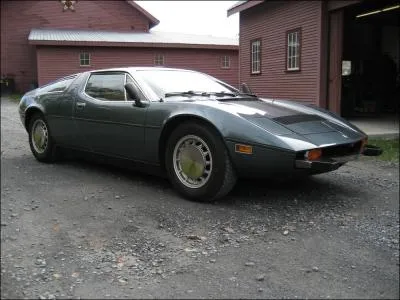 Quel est le modle de cette Maserati des annes 70 ?