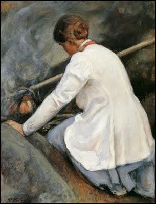 Portrait de Maija (pouse de l'artiste), 1916