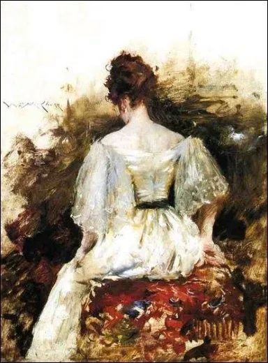 Portrait of a Woman, the White Dress