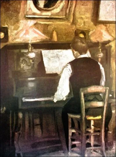 Gaston au piano, 1897