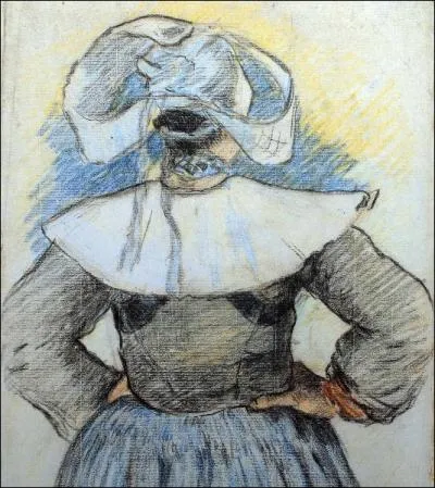 Bretonne de dos, 1886