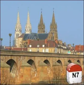 Puis l'Allier tait franchi par le pont de Rgemortes  ... .