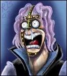 Que fait accidentellement Spandam en montant les escaliers ?