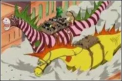 Comment s'appellent les deux monstres marins qui aident l'quipage a avancer sur Enies Lobby ?