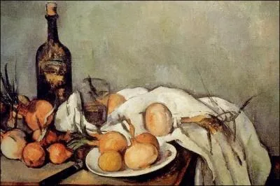  Oignons et bouteille   est l'oeuvre de ...