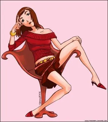 Vocabulaire : Se dit d'une femme grincheuse, impertinente, affectant des airs pincs.