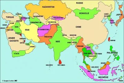 Gographie : Quels sont les deux pays asiatiques qui forment le Triangle d'or du commerce de l'hrone avec le Laos ?