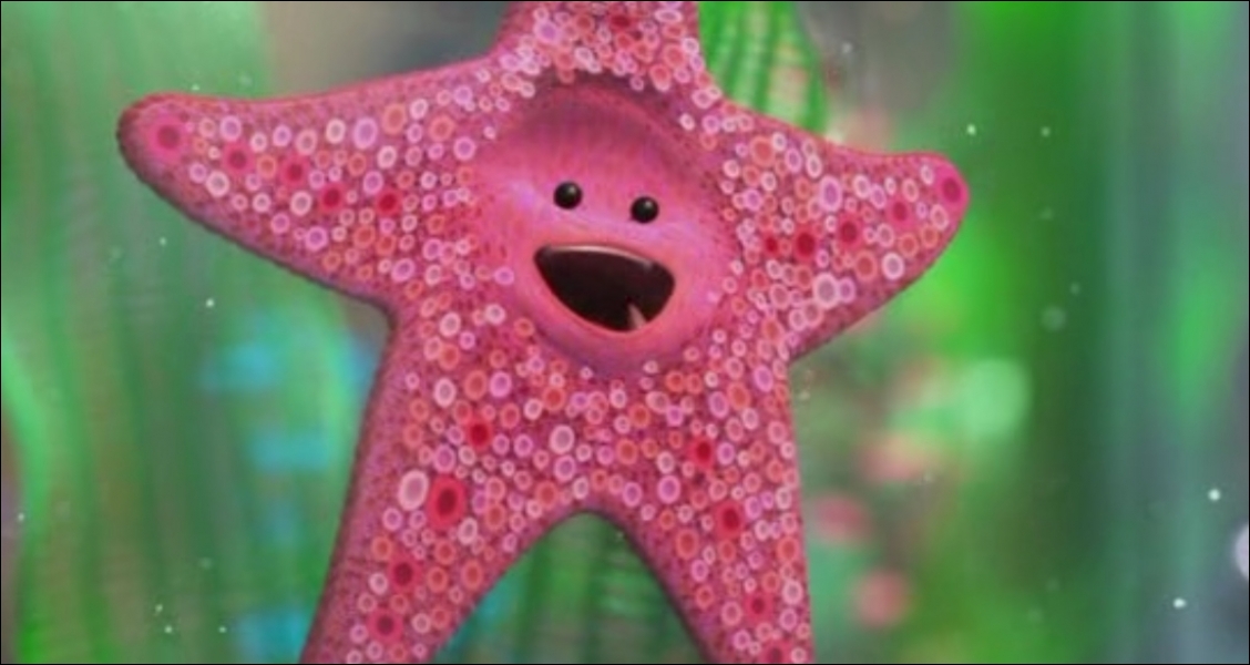 Comment s'appelle cette étoile de mer dans Le Monde de Nemo ?