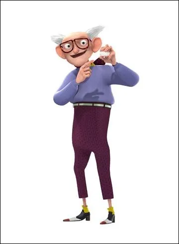 Comment s'appelle le grand-pre dans Bienvenue chez les Robinson ?