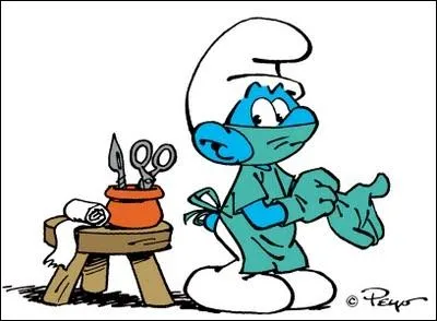Il remplace le Grand Schtroumpf dans le domaine mdical, c'est le ...