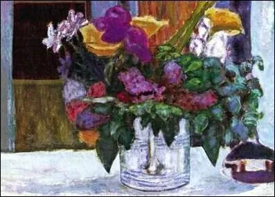 Qui a peint  Iris et lilas  ?