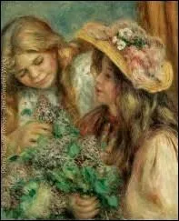 Qui a peint  Jeunes filles aux lilas  ?