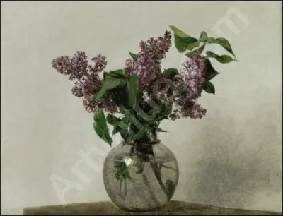 Qui a peint  Lilas  ?