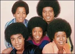 C'est le benjamin, g de 6 ans alors, qui est le plus dou des frres, et assurera la majorit des solos de ce groupe musical composs de 5 frres. Quel est le nom du groupe ?