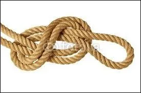 A chaque extrmit de la corde du lot de sauvetage se trouve un nud...