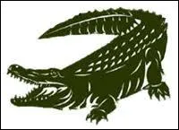 Quelle marque a un crocodile pour logo ?