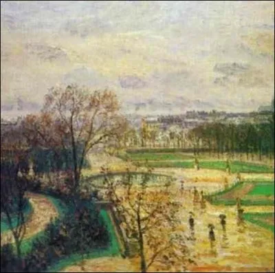   Le jardin des Tuileries   :