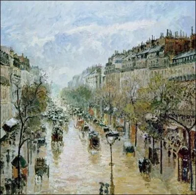   Boulevard Montmartre   :