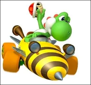 Quel objet Yoshi s'apprte-il  lancer ?