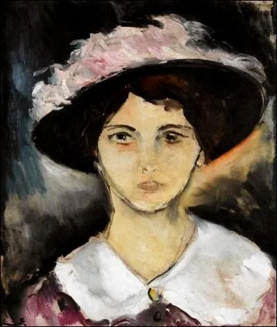 Femme au chapreau rose, 1911