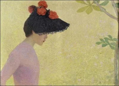 Jeune femme de profil, 1891
